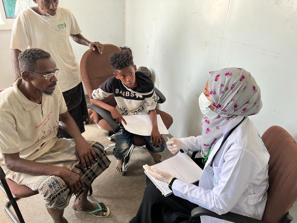Consultation médicale au Yémen avec notre équipe médicale