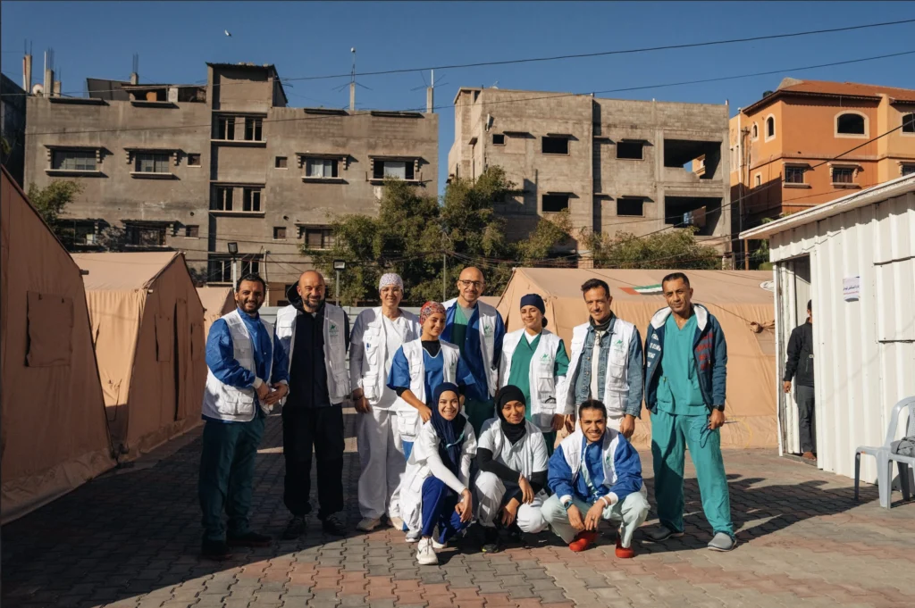 Équipe médicale Caravanes Solidaires