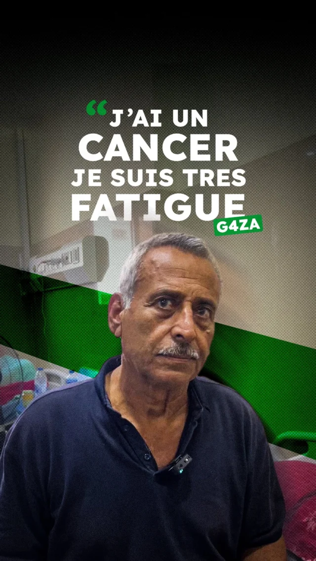 💔 Voici Zouheir.Patient à l’hôpital Caravanes Solidaires à Gaza, il lutte chaque jour contre le cancer. 
Comme beaucoup, il doit parcourir des kilomètres pour accéder à des soins adaptés, car les hôpitaux capables de traiter sa maladie sont rares à Gaza.
🤝 Soyons solidaires.
✍️ Signez la pétition
💌 Faites un don
🏥 Aidons notre hôpital à devenir un symbole de soutien, un refuge protégé pour tous les malades.
#Solidarité #Caravanessolidaires #Humanité #nousensemble