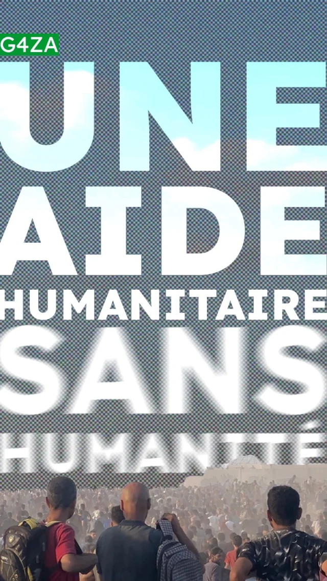 Une aide humanitaire sans humanité
 Voilà comment tournent les distributions d’aides alimentaires à G@za :
🚫 Des blessés 🖤 Des mOrts ⚠️ Des mouvements de foule incontrôlables. 😔 Une insécurité permanente…
Ce qui devrait être un soulagement devient un cauchemar.
 Ce qui devrait nourrir la vie fauche encore la mort.
Quand la dignité est piétinée, quand l’accès à l’aide devient une lutte, on ne parle plus d’humanitaire.
#nousensemble #caravanessolidaires