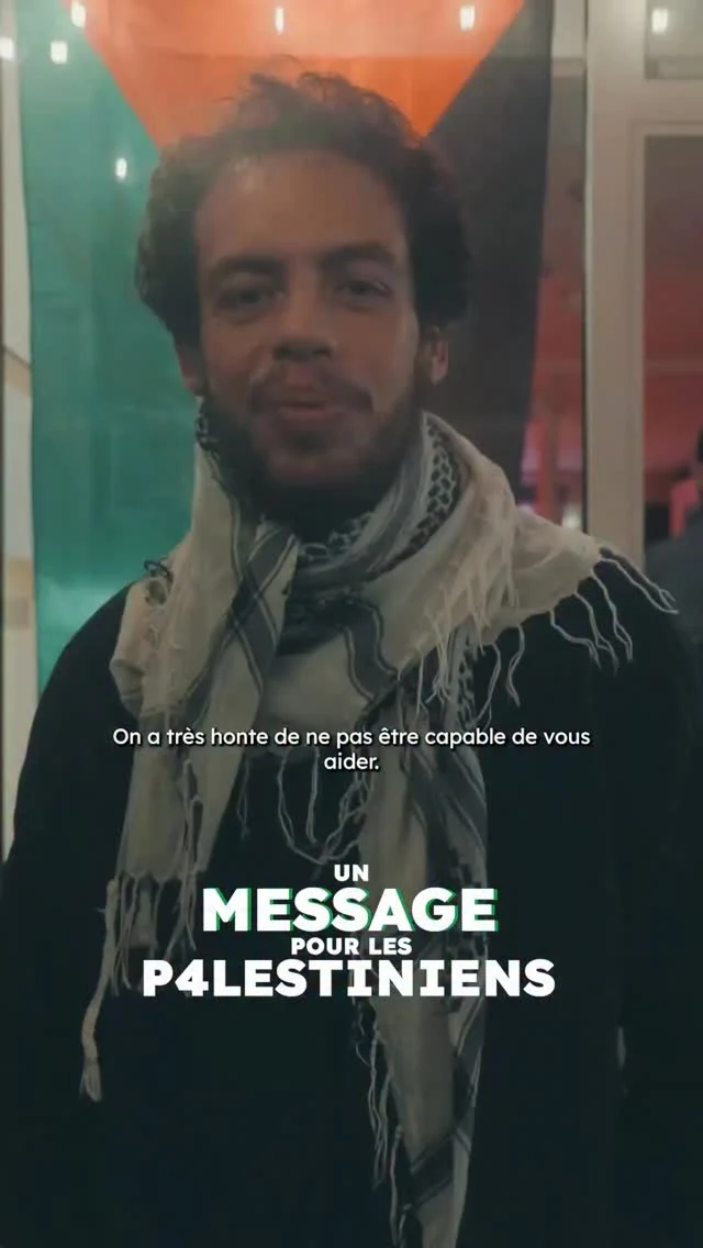Lors de l’événement Witness à Paris, des voix se sont élevées pour adresser un message sincère au peuple palestinien. Des mots simples, pleins d’émotion et de honte aussi, celle de ne pas pouvoir en faire assez. Mais surtout, des mots d’admiration, de respect et d’espoir.
💬 Et vous, quel est votre message au peuple p4lestinien ?
#CaravanesSolidaires #nousensemble #Solidarité #Humanité #Résilience