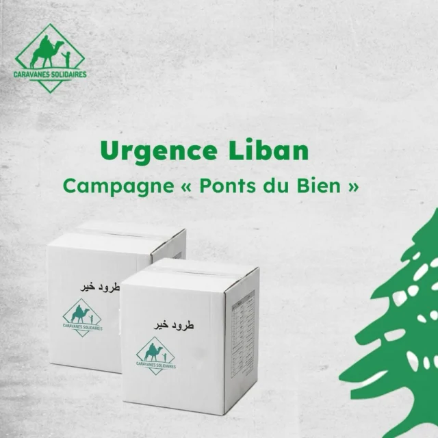 Ensemble, construisons des « Ponts du Bien » 🇱🇧✨
Face à la crise, notre mission ne s’arrête pas. À travers notre campagne « Ponts du Bien », l’objectif est clair : apporter un soutien vital aux familles réfugiées dans les camps en leur distribuant des colis alimentaires essentiels. 📦🌾
Chaque colis distribué est une lueur d’espoir et un geste de solidarité qui allège leurs souffrances.
🤝 Vous aussi, faites partie de ce pont d’entraide. Soutenez nos efforts et redonnez le sourire à ceux qui en ont le plus besoin.#nousensemble✊🏼🟢 #caravanessolidaires #nousensemble